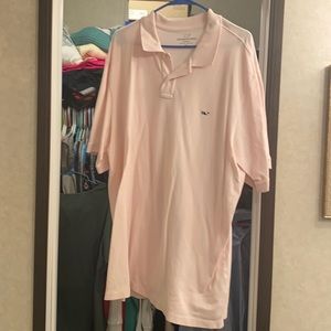 Pink Vineyard Vines shirt